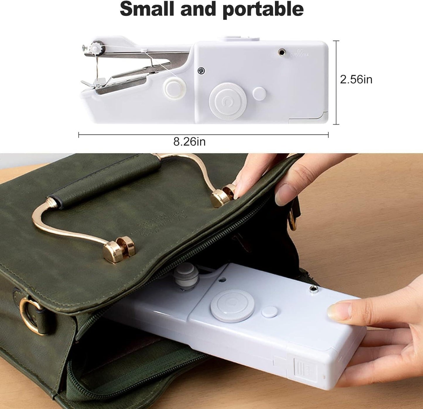 Mini Maquina De Coser Portátil De Mano