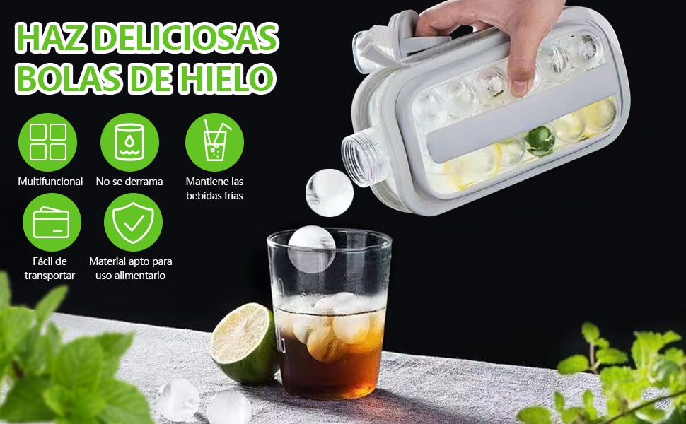 Botella Molde Para Hacer Bolas Hielo