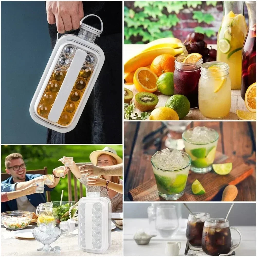 Botella Molde Para Hacer Bolas Hielo